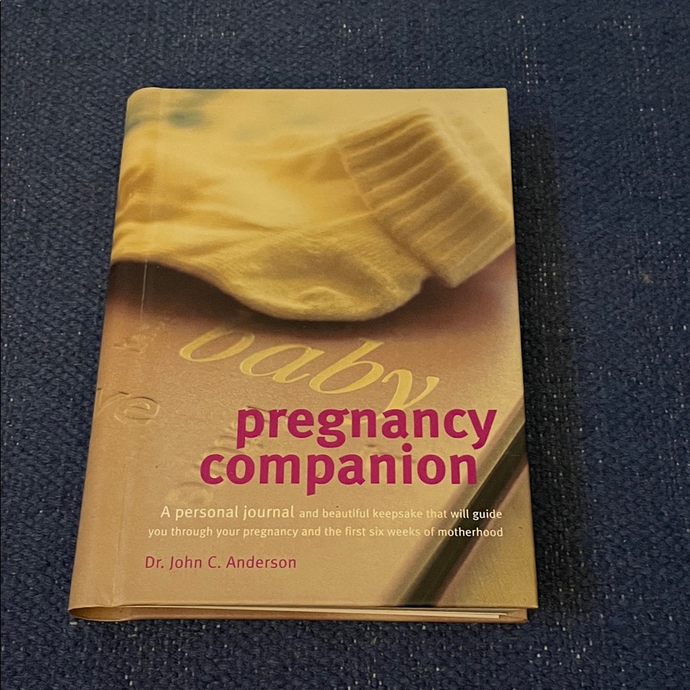 Pregnancy Companion Journal by Dr. John C. Anderson - Yellow